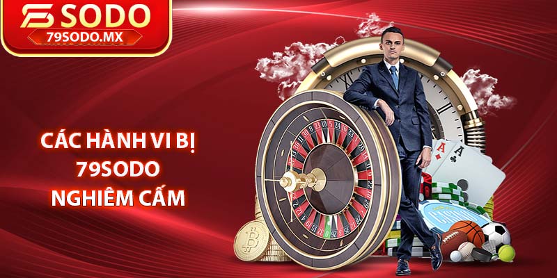 Các hành vi bị 79Sodo nghiêm cấm